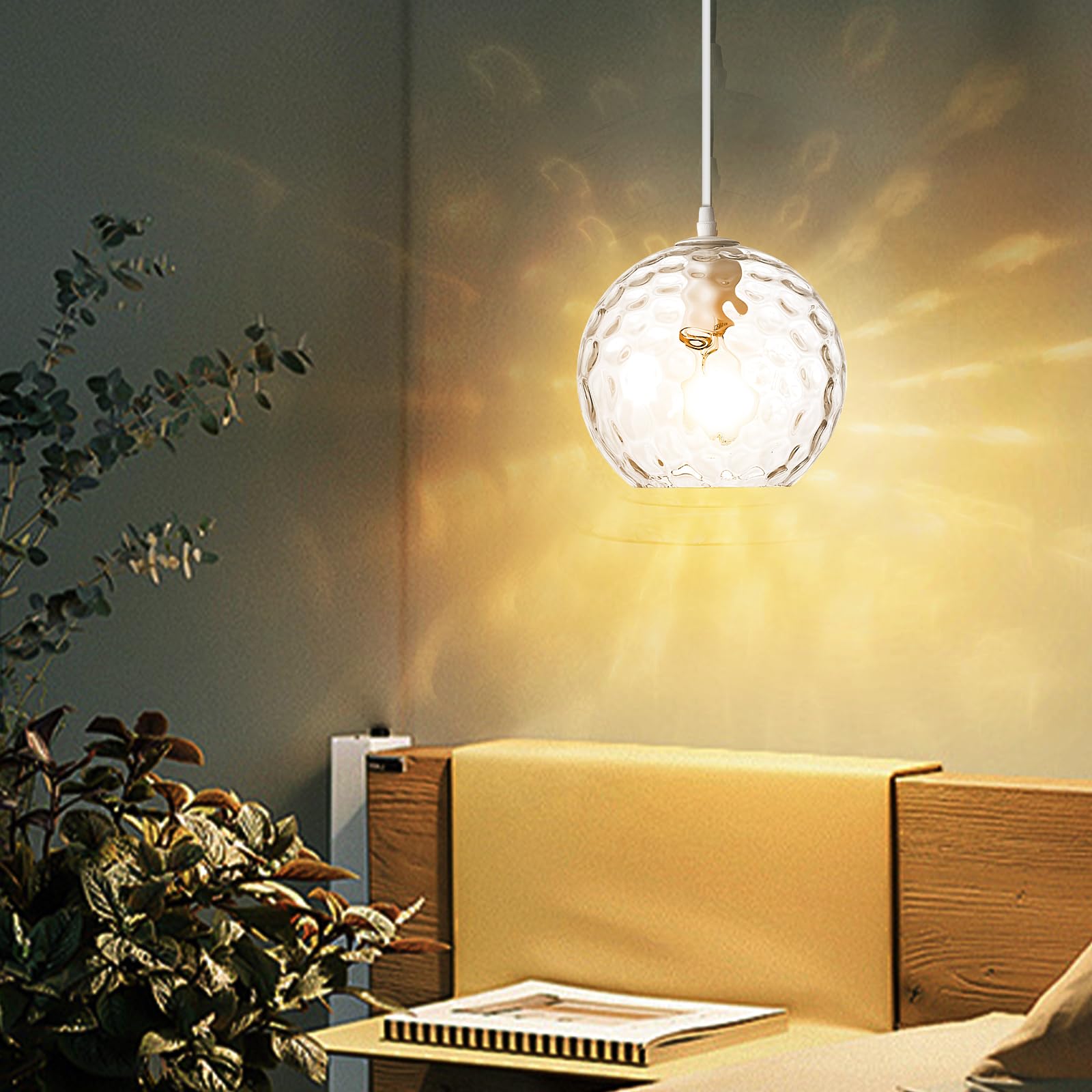 ペンダントライト　天吊　直結タイプ2個　天井 Amazon.co.jp : SPAHER ペンダントライト E26口金 ダクトレール用 水面