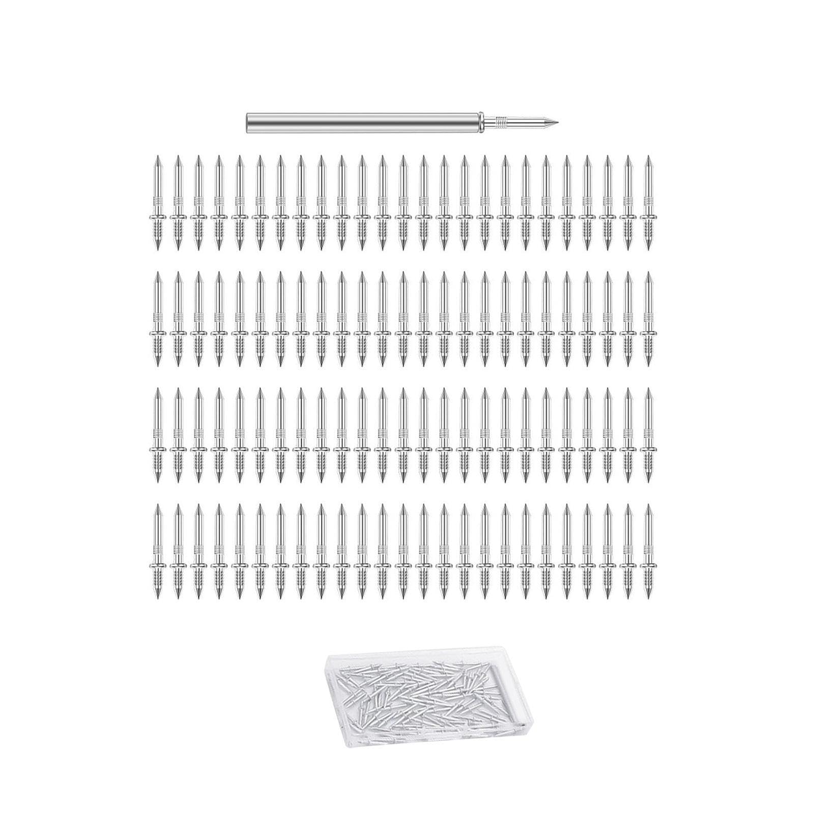 PUXZYAX Invisible Security Screws Equipped with Nails Strong Attachment Solutions for Home and Crafts and are Suitable for Many Occasions Such As Carpentry