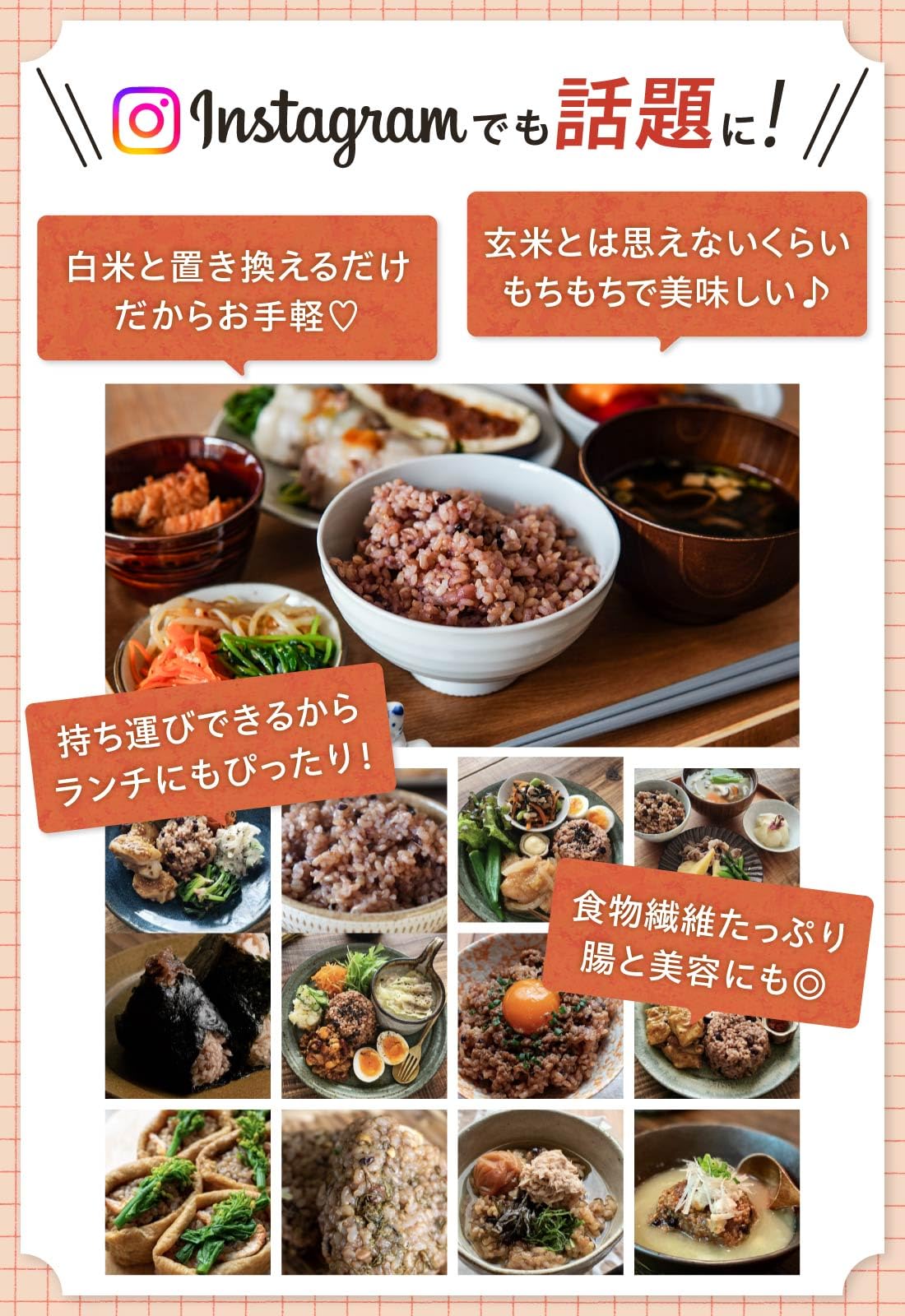 Amazon.co.jp: 【完全栄養食】寝かせ玄米 RESET 腸活 玄米パック 12食