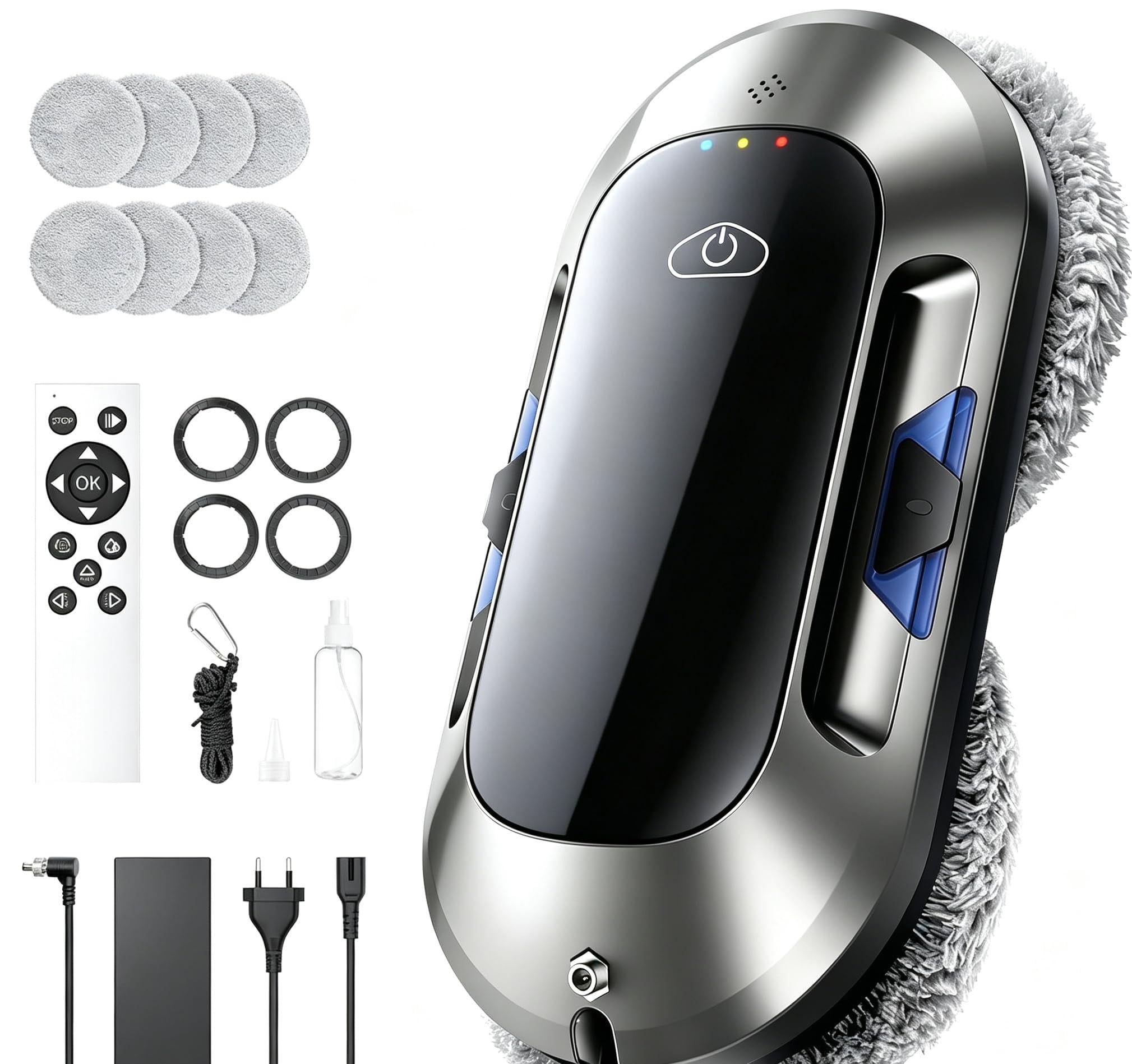 W23D Robot Lave Vitres avec Double Buse, Technologie de Nettoyage
