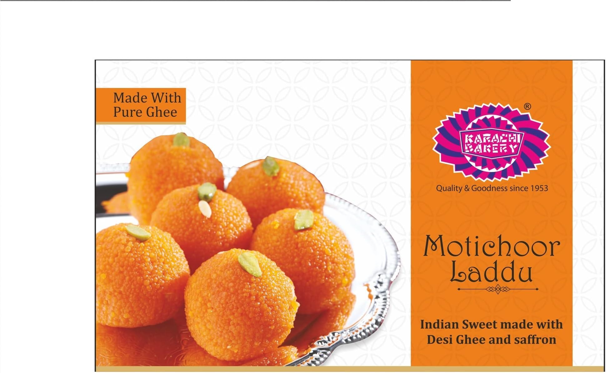 Karachi Bakery Motichoor Laddu, 250g