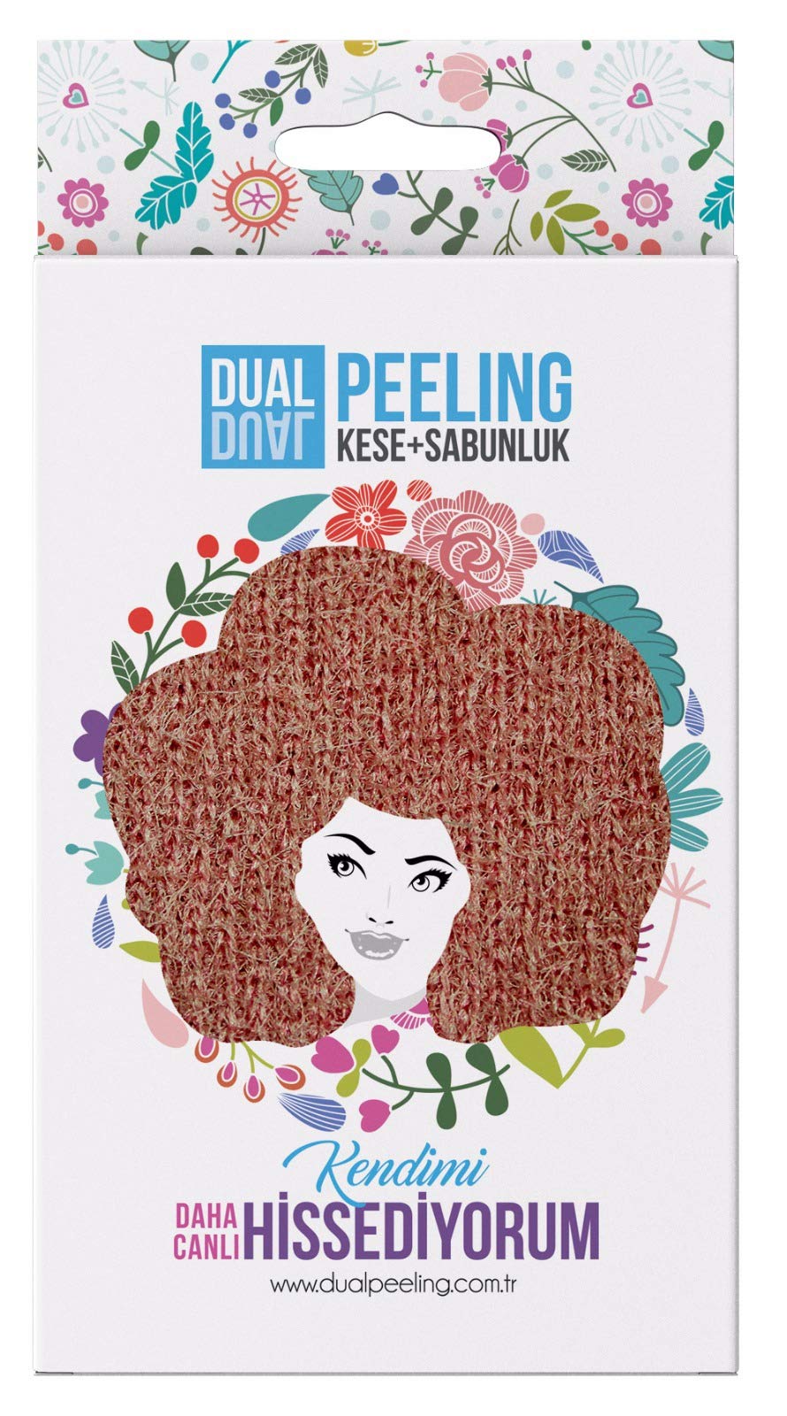 Dualpeeling Kese + Sabunluk Hamam Kesesi - Banyo Kesesi