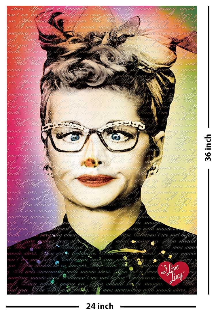 Amazon.com: I Love Lucy Glasses Poster 241088: Prints: Posters
