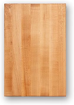 John Boos - R1812 Platinum Commercial Series Maple Wood Edge Grain Reversible Cutting Board, 18 Inches x 12 Inches x 1.75 Inches