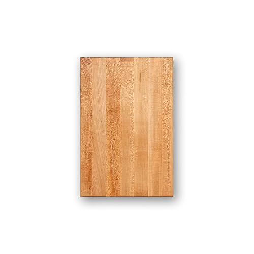 John Boos Platinum - Tabla para cortar reversible de madera de maple con veta, serie comercial.