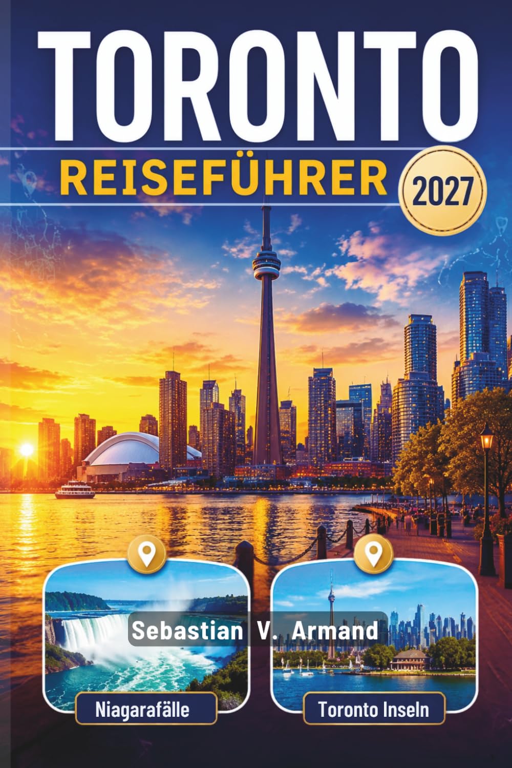 TORONTO REISEFÜHRER 2027: Entdecken Sie Kanadas pulsierende Hauptstadt Ontario mit Ausflügen zu den Niagarafällen, aufregendem Nachtleben, malerischen ... Reiserouten und detaillierten Karten.