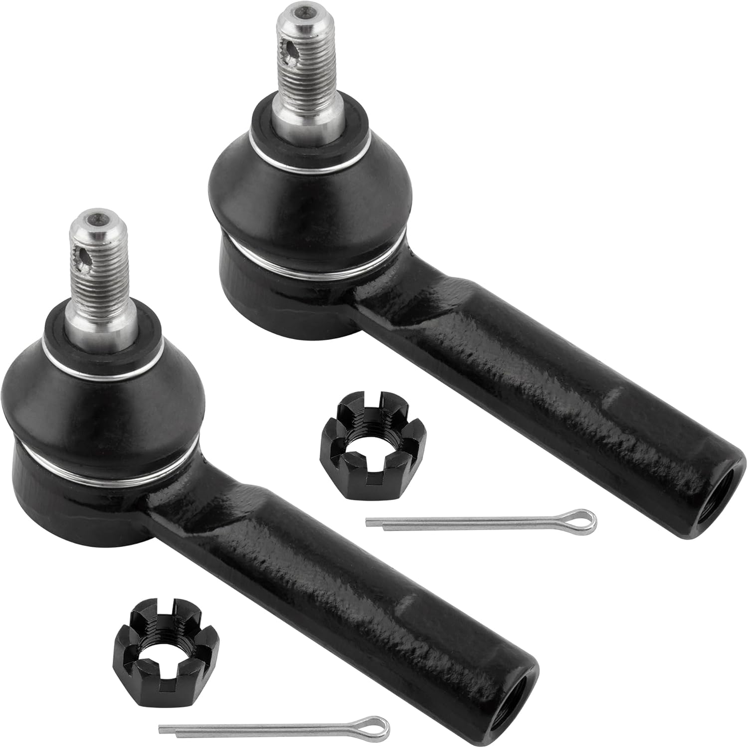 BOXI 2pcs Front Outer Tie Rod End Links Fit for Honda Odyssey 1999 2000 2001 2002 2003 2004 Van 5-Door 3.5L V6 | ES3669