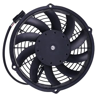 AIVWUMOT 12V 10" Radiator Fan VA11-AP7/C-57A 78-1535 for Thermo King Tri-Pa