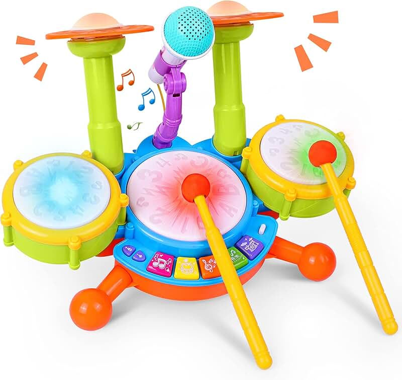 Amazon.co.uk kids drum set