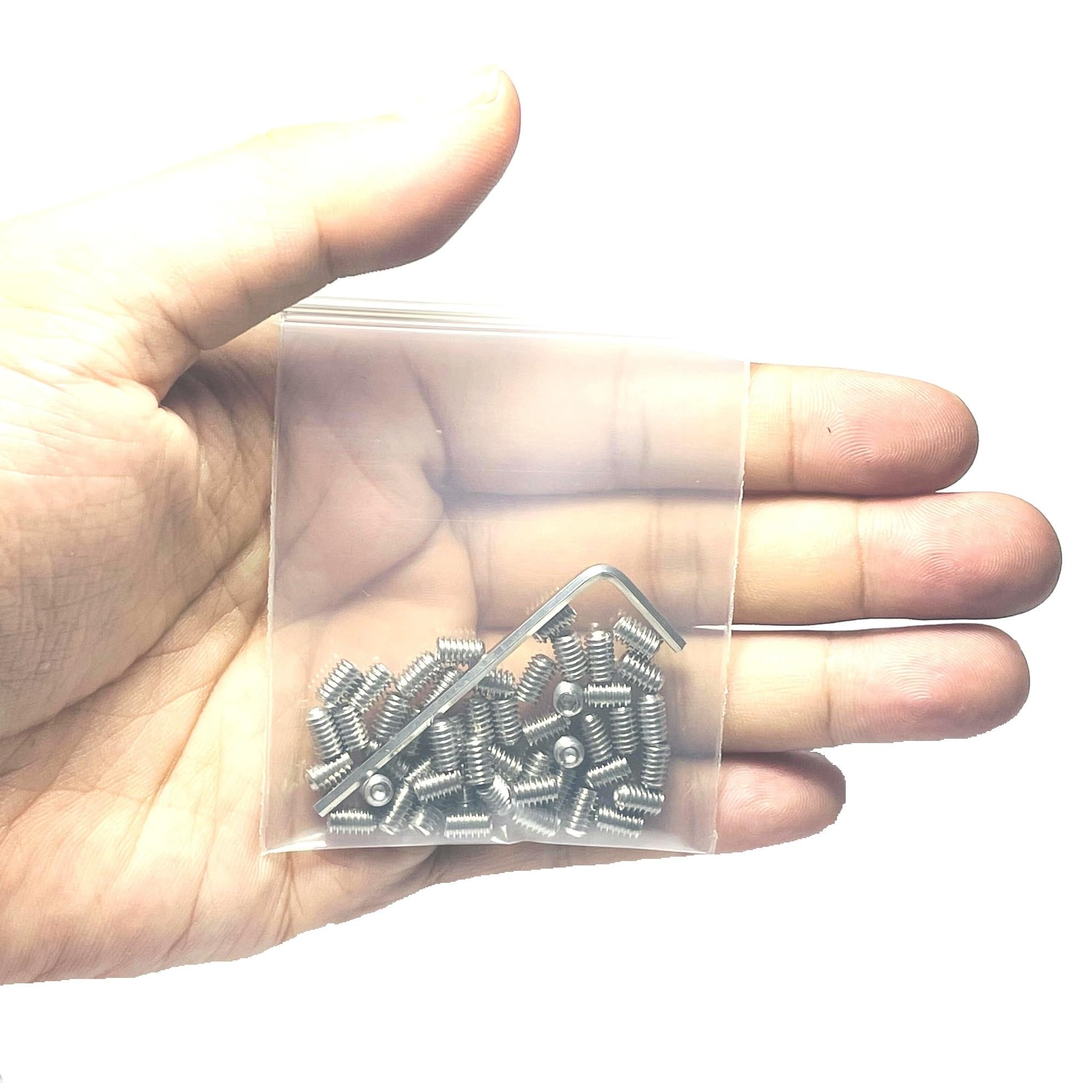 Amazon | ZDingTech セットネジ 50個 8-32 x 1/4インチ 304 ステンレス