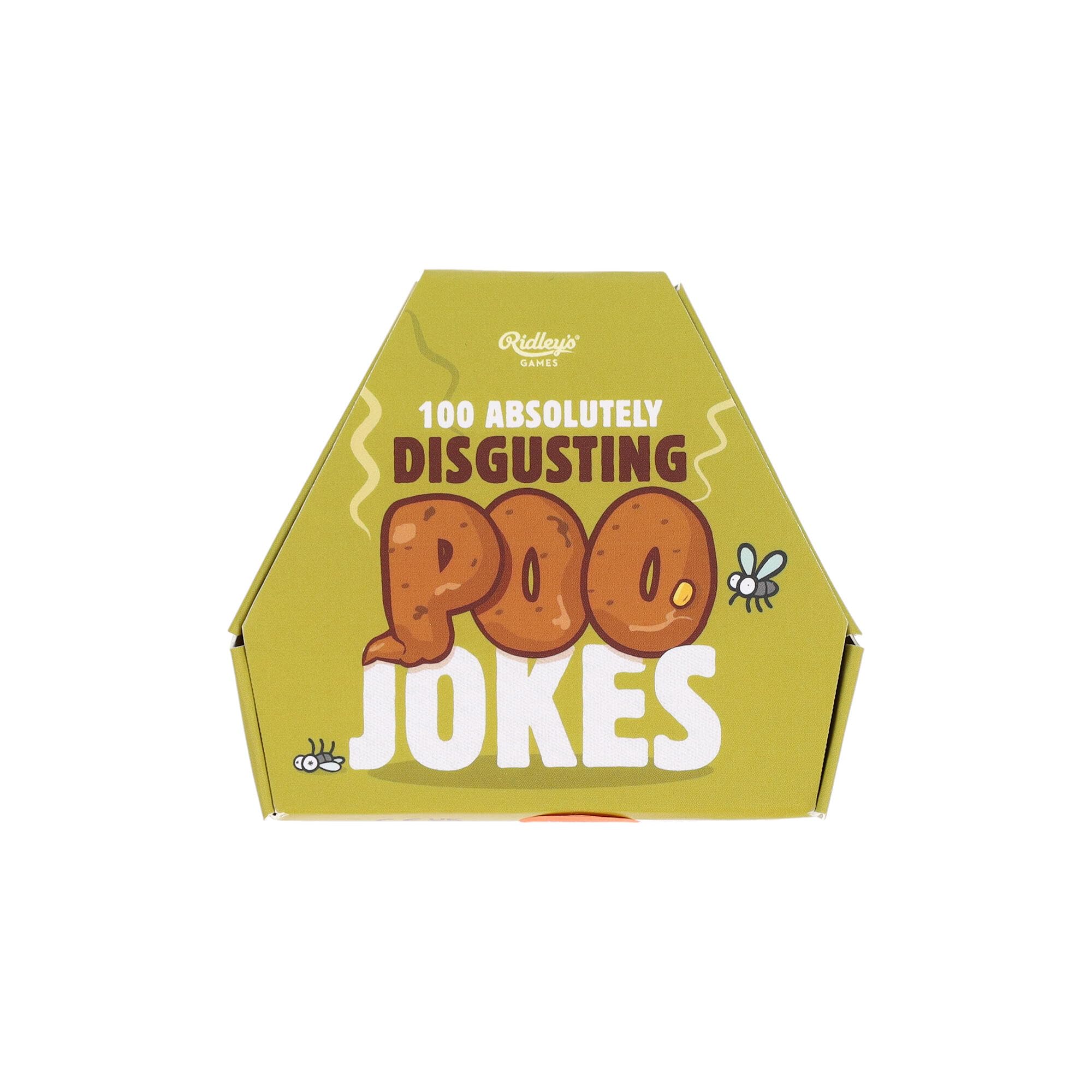 Ridley's | 100 Disgusting Poo Jokes | Joke Book | Ages 8+ |