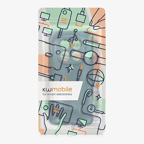 Vista 344 de kwmobile Funda compatible con Xiaomi Redmi Note 11 / Note 11S - Funda protectora de silicona TPU suave y delgada - Azul Báltico Azul (Baltic Blue)