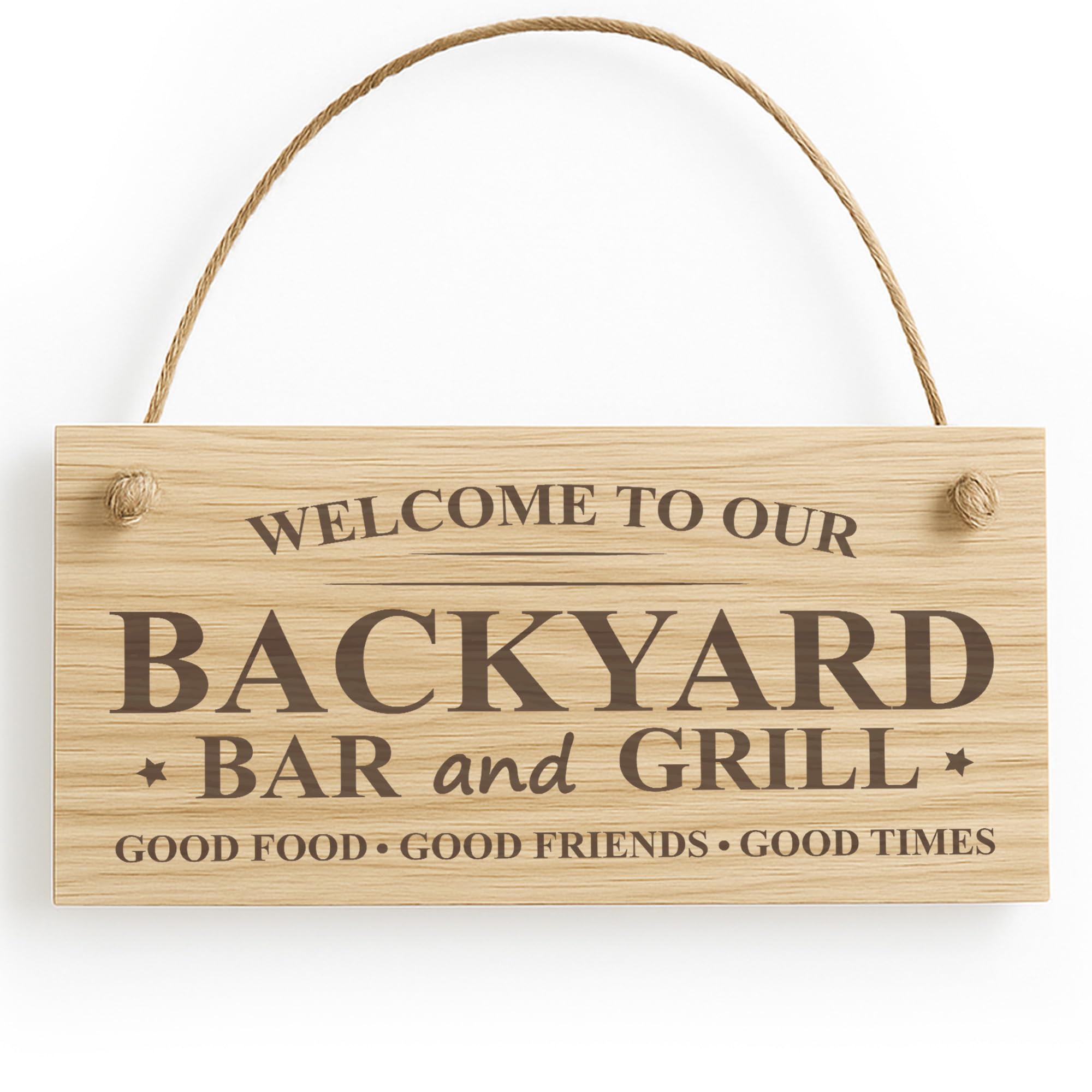 Red Ocean Backyard Bar And Grill Wood Sign Bar Signs And Plaques Alcohol Pub Sign Beer Gift