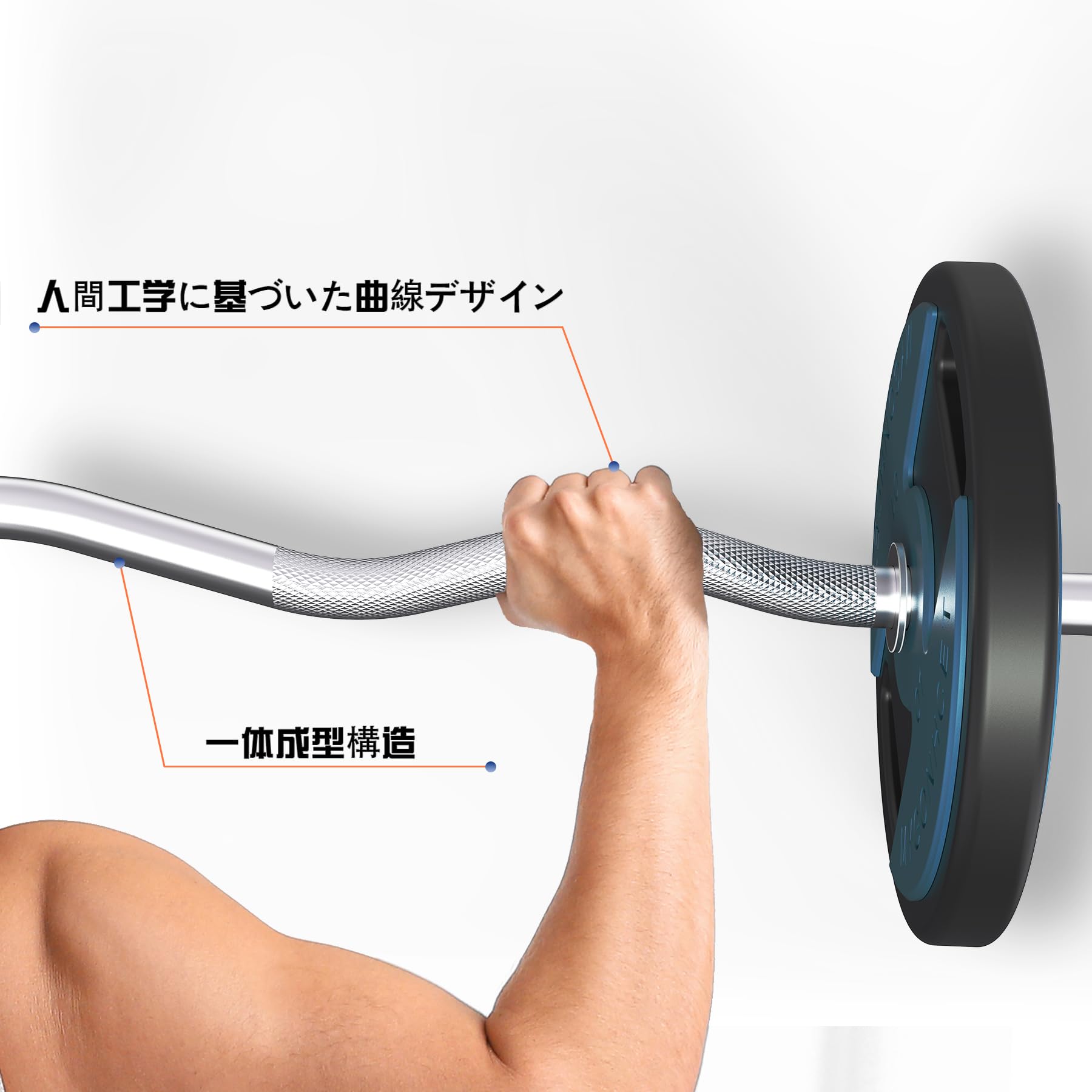 Amazon | WINNOW カール EZバーキット ベルとダンベルハンドル