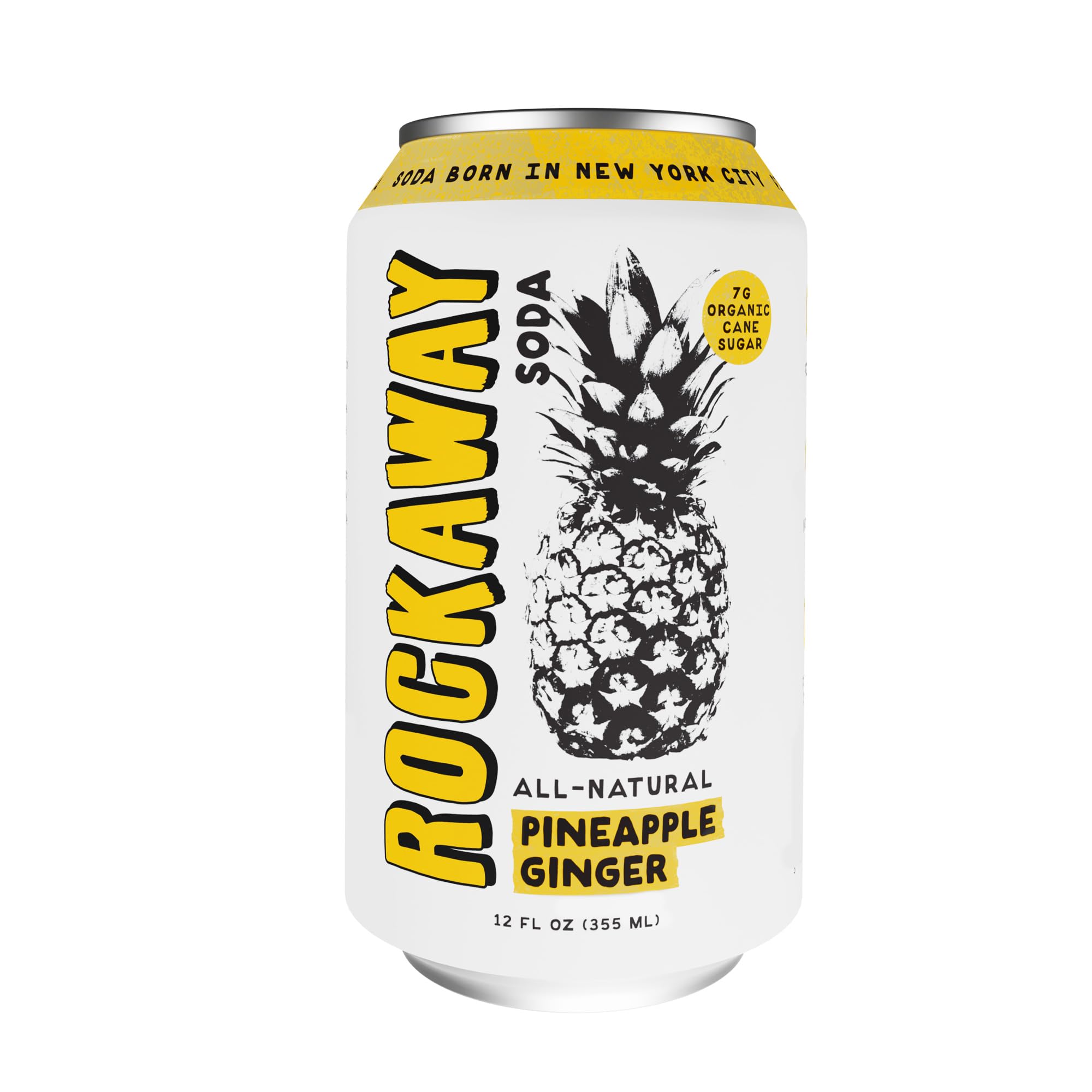 Amazon.com: ROCKAWAY Pineapple Ginger Soda Drinks - Low calorie