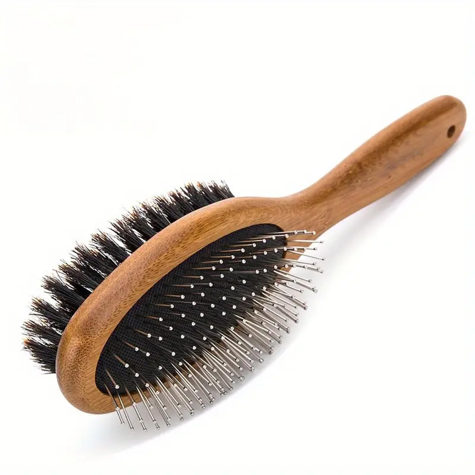 Tails of Joy Small (L-18,W-5 CM) Wooden Dog Brush Double Sided Pet Hair Grooming Brush Dog Pin Brush and Bristle Soft Brush, Dogs Comb and Brush Grooming Tools for Cleaning for Dogs & Cats (B0D1Y5YXVB) Amazon Price History, Amazon Price Tracker