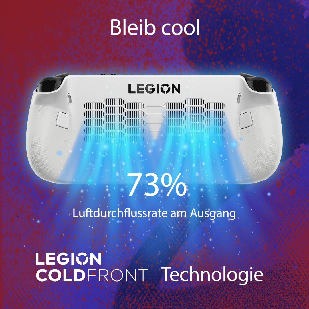 Lenovo Legion Go S Gaming Konsole | 8" WUXGA Display | AMD Ryzen Z2 Go | 16GB RAM | 512GB SSD | AMD RDNA Grafik | Win11 | weiß | inkl. 3 Monate Xbox Game Pass Ultimate