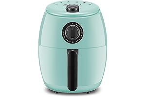 Elite Gourmet Personal Compact Space Saving Electric Hot Air Fryer