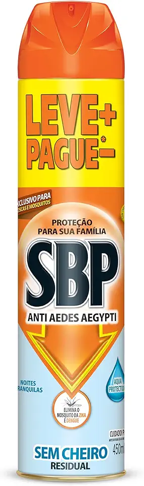 SBP Inseticida Anti Aedes Aegypti Aerossol 450 Ml