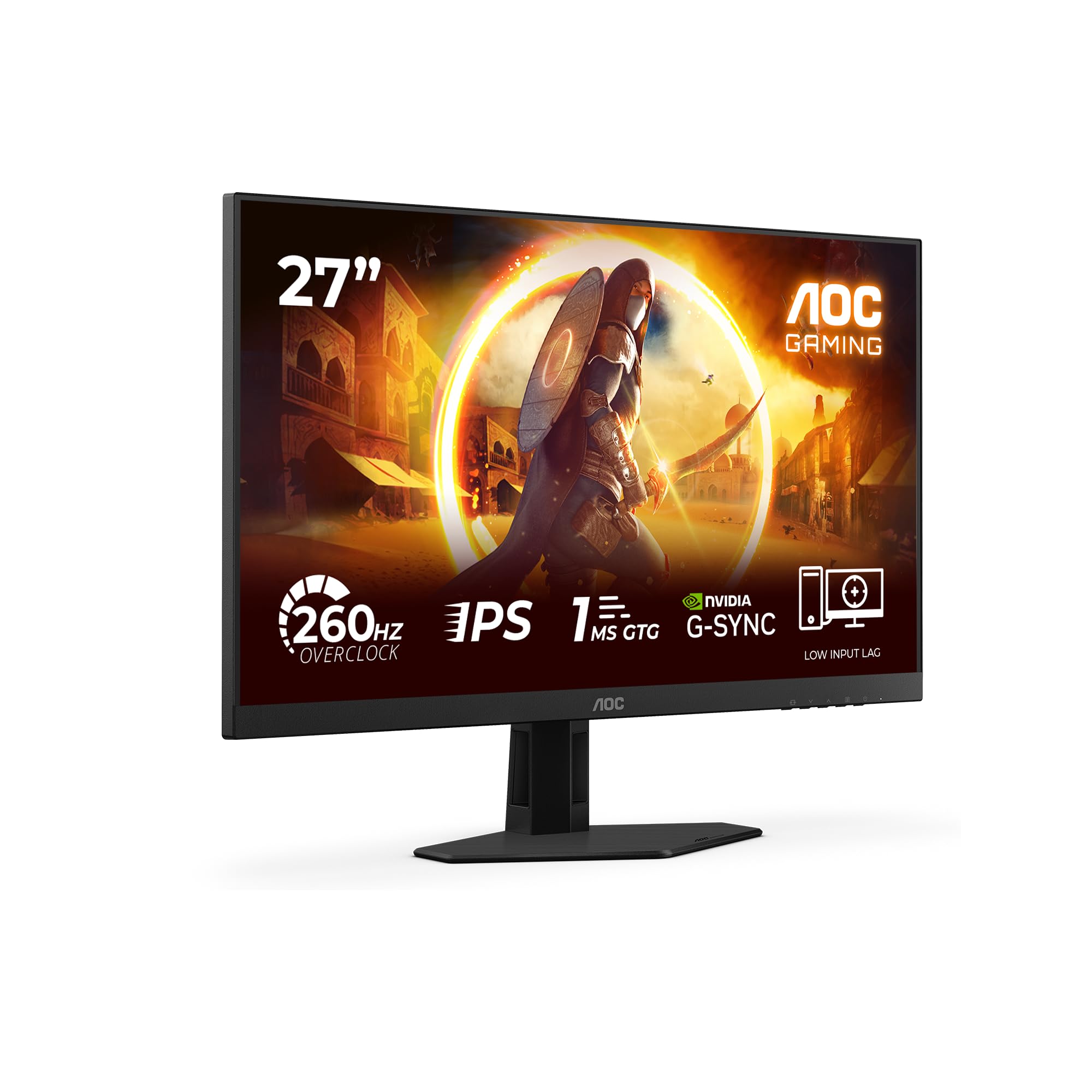 Aoc Black/Red G4 27G4zre Computer Monitor 68.6 Cm (27") 1920 X 1080 Pixels