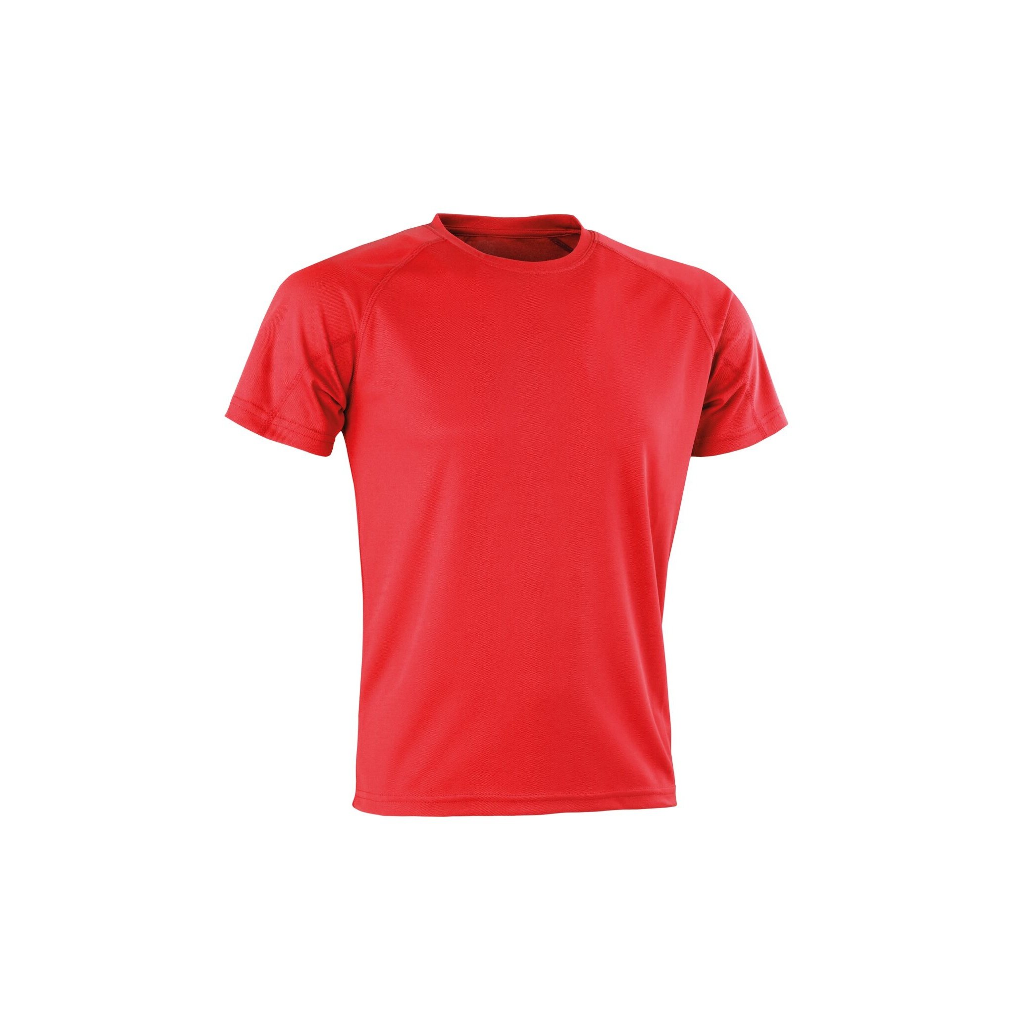 Spiro Mens Aircool T-Shirt (S) (Red)