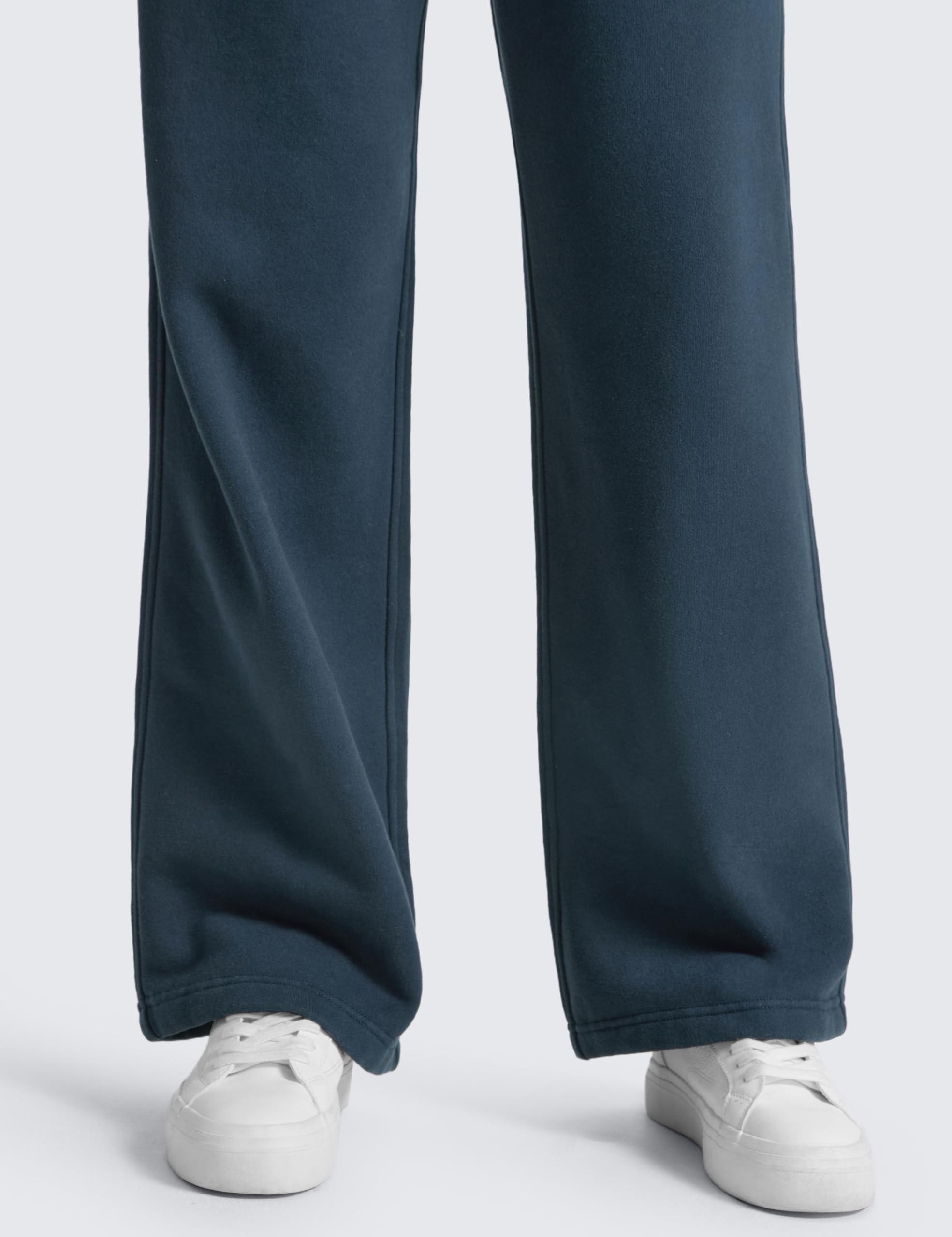 CRZ YOGA Damen Jogginghose Gefütterte Baumwolle Hohe Taille Joggers Soft Freizeithose Winter Lounge Hosen mit Taschen - 71/76/81cm