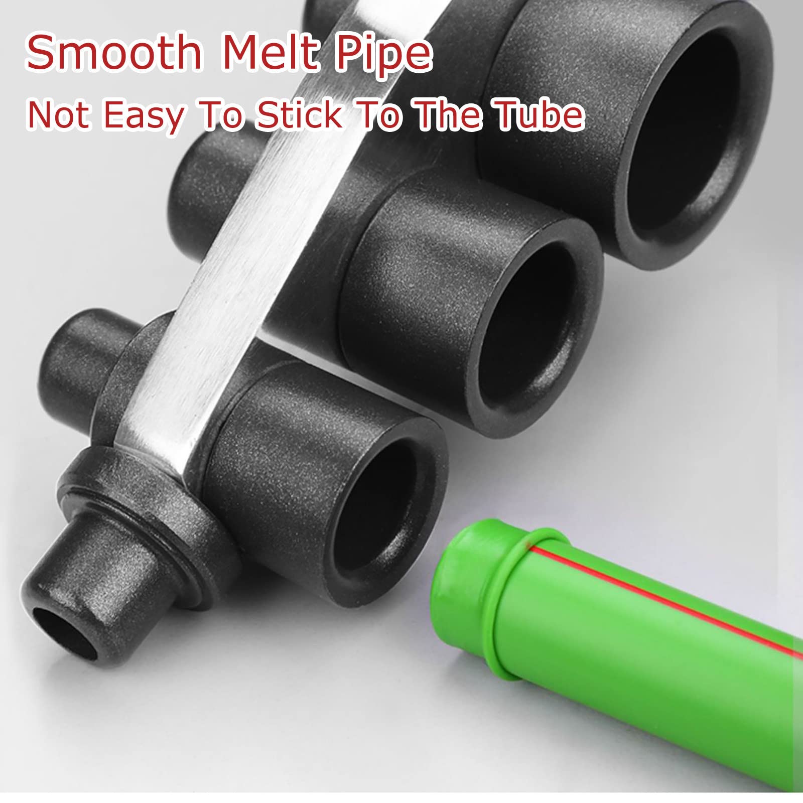 Macchina di saldatura a fusione di tubi, saldatrice a fusione di tubi in plastica, con/forbici + kit di scatola per saldare (20-32 mm/20-63 mm) tubi Ppr/PE/PP,63#(63#)