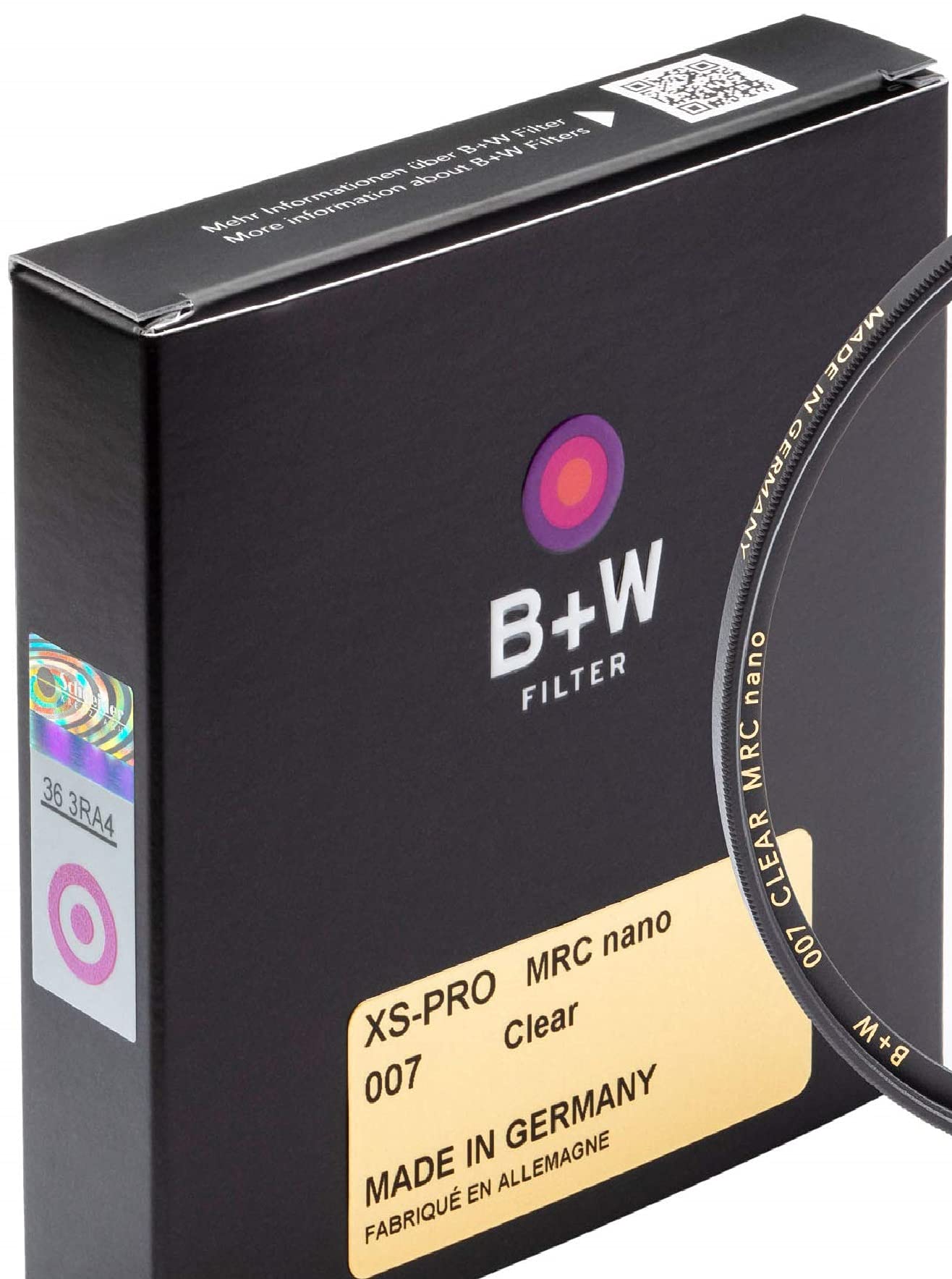 B + W Filtro grigio ND64 – MRC Nano XS – Pro, 16x, Slim, Premium, con rivestimento