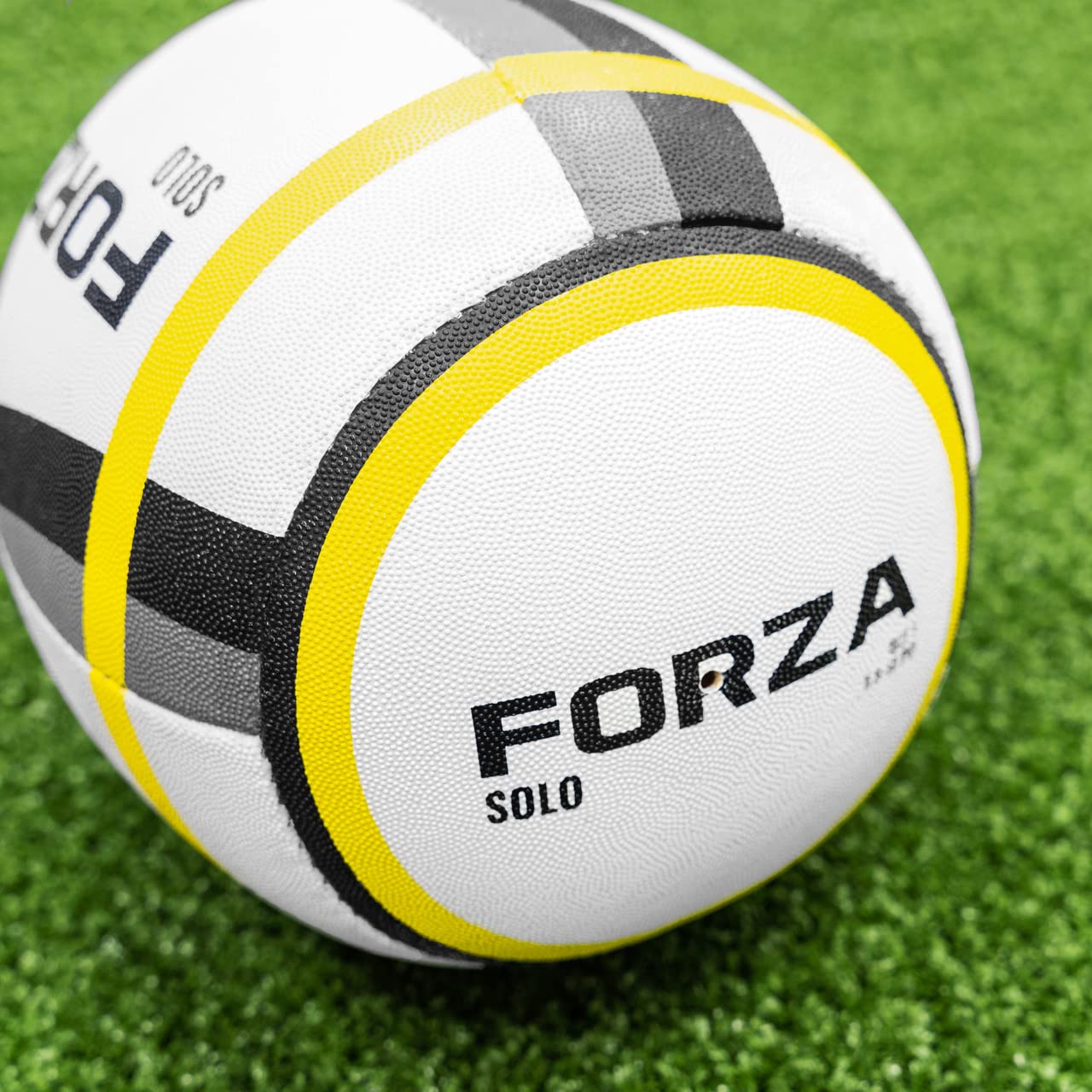FORZA Ballon de Rebond de Rugby | Améliorez Les Réflexes, Les Temps de Réaction et la Précision des Passes | Entraînement en Solo | Disponible en Tailles 3, 4 et 5