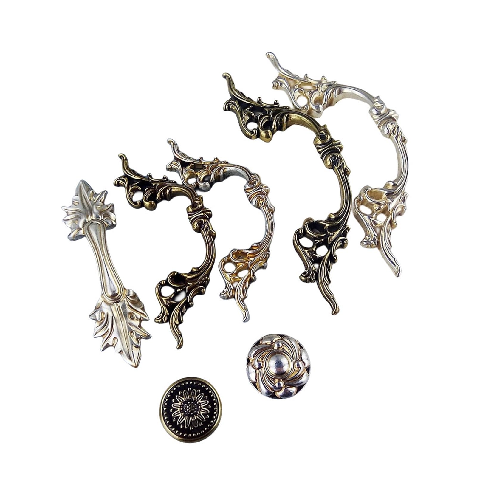 SOSODBBM Furniture Hardware Kitchen Cabinets Door Drawer Wardrobe Cupboard Dresser Handle Pulls 2Pcs(30mm)