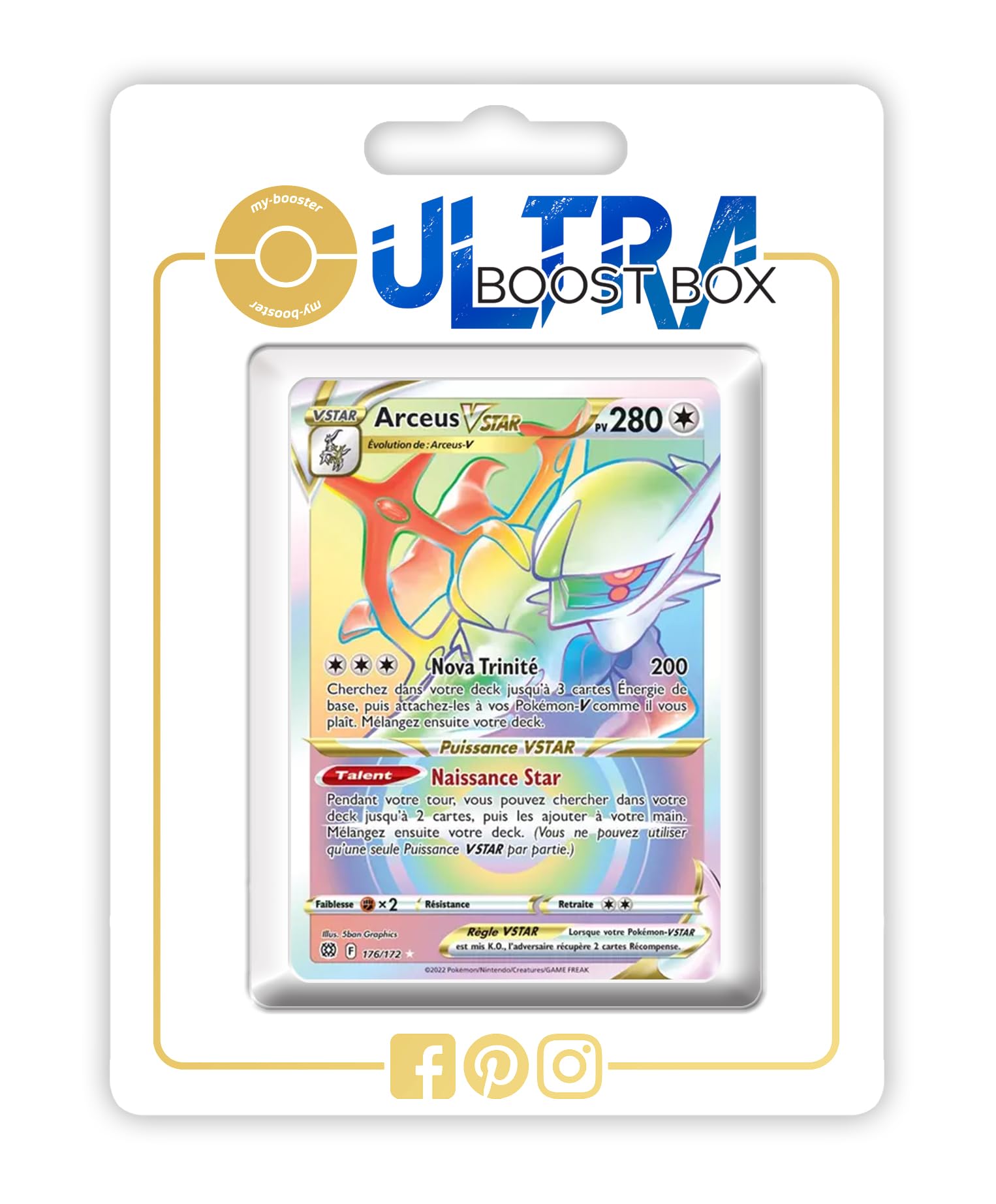 arceus pokemon card vstar rainbow rare Amazon.com: Arceus VSTAR - 176/172