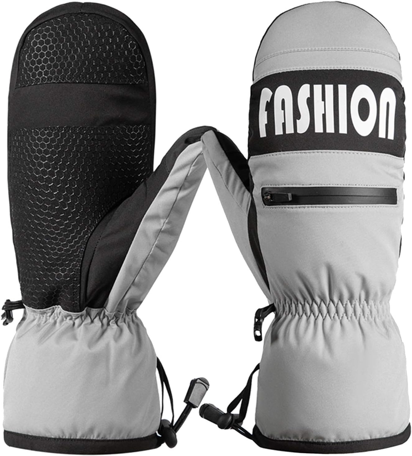 Gloves Winter Windproof Gloves Warm Running Gloves Cycling Gloves for Men Outdoor Sports Touch Screen Gloves (Color : B, Size : M)