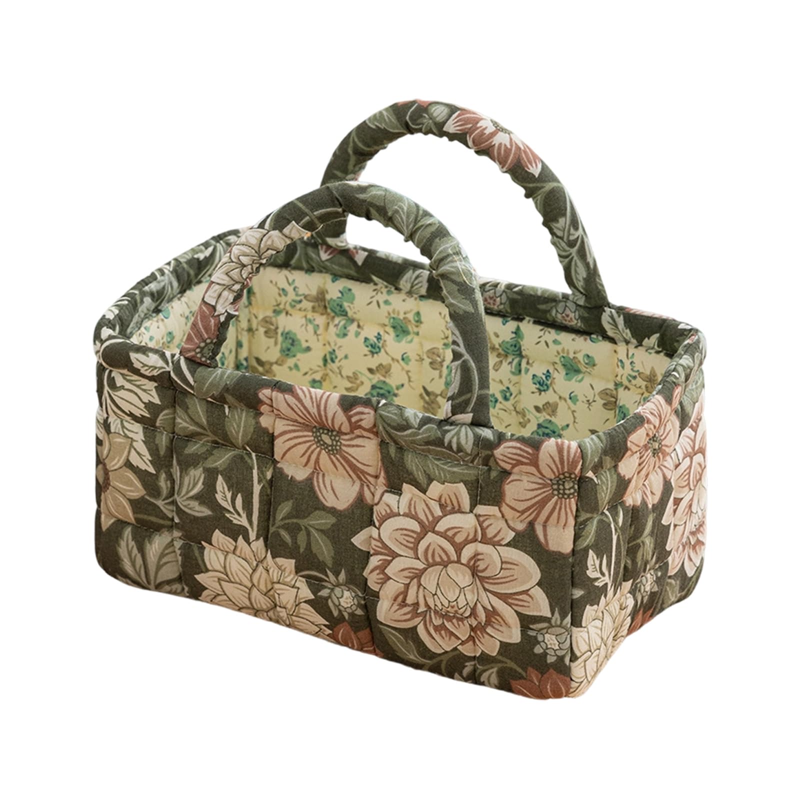Hredyqw Thickened Fabric Underwear Storage Basket Small Organiser For Cosmetics Toy And Snacks Home Organization Tool