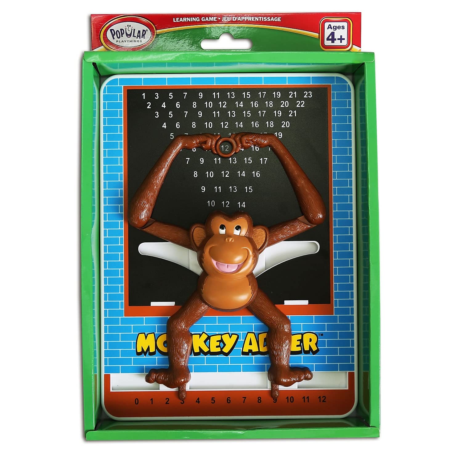 POPULAR PLAYTHINGS Monkey Addition Calculator, Math Learning Toy for Children Ages 4 and Older - Image 2