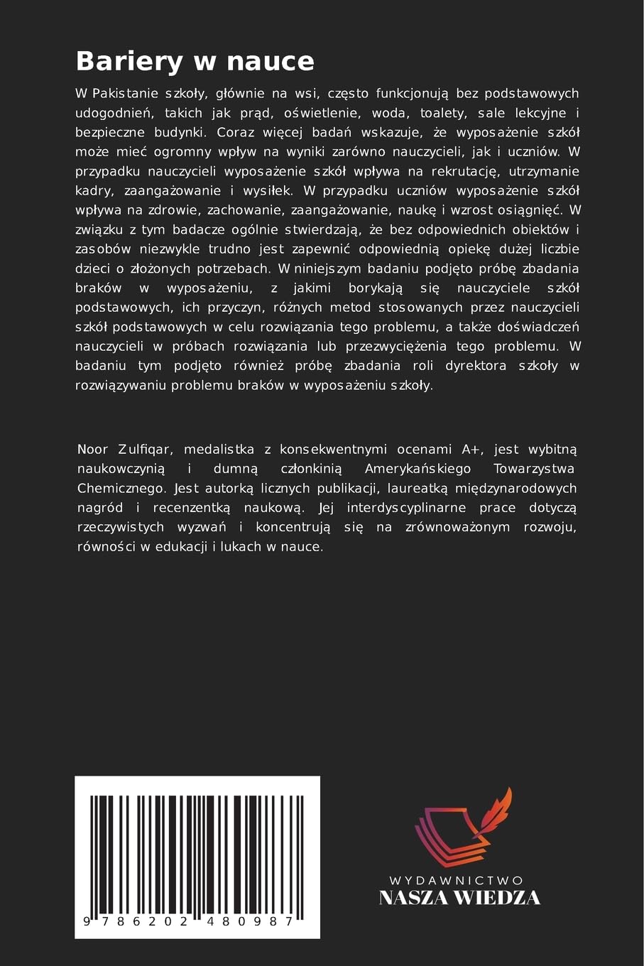 Bariery w nauce: Konsekwencje niewystarczaj¿cych zasobów szkolnych
