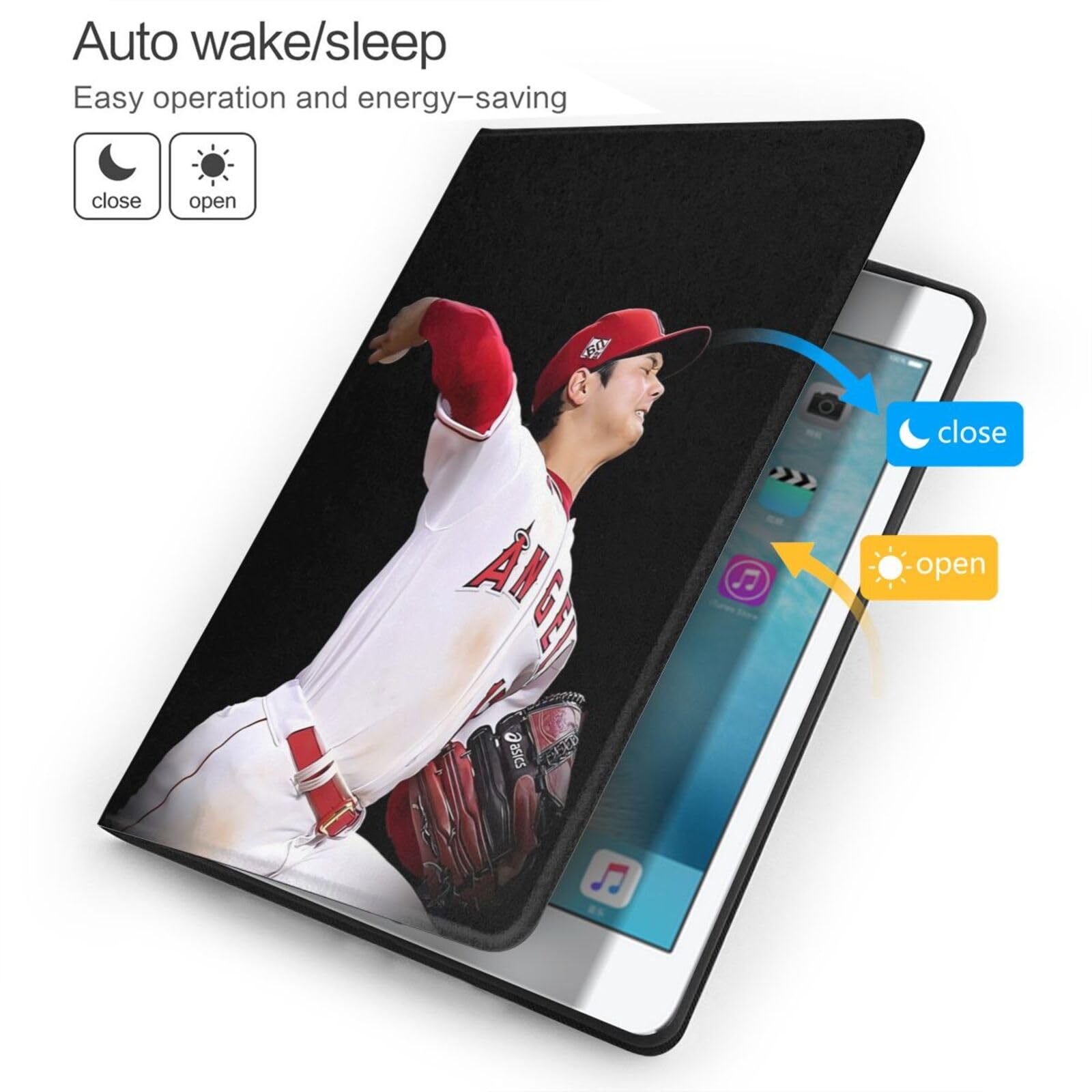 Amazon.co.jp: 大谷翔平 Ipad第7/8/9代 Ipad Air3ケース レザー 手帳型