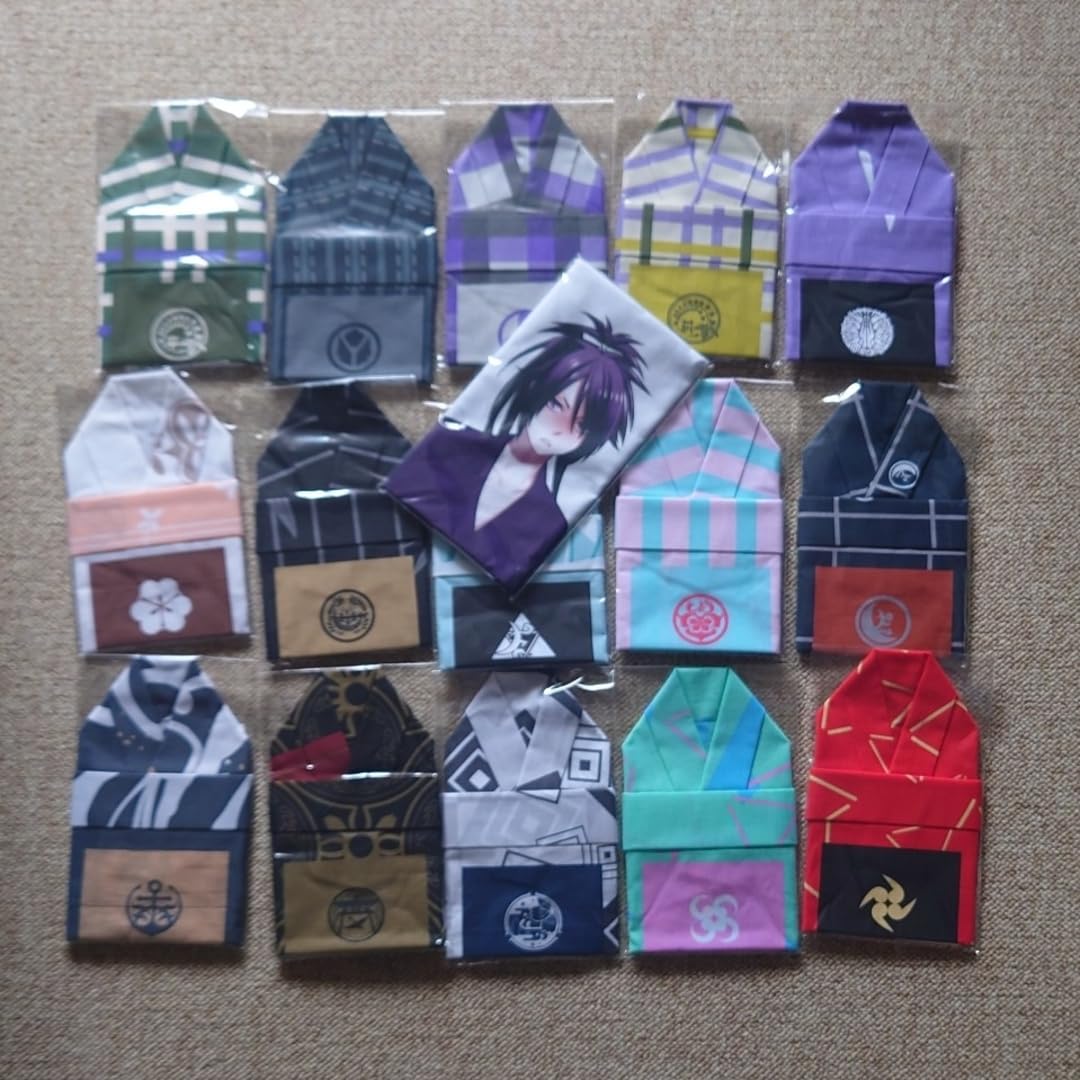 Amazon.co.jp: 刀剣乱舞 刀剣男士てぬぐいコレクション 軽装 16点