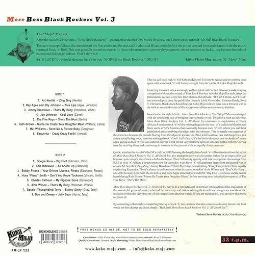 Miniatura 2 de More Boss Black Rockers 3 All Shook Up