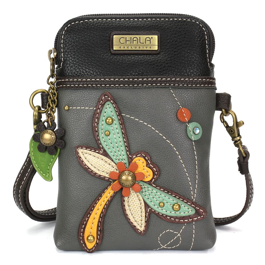 CHALA Crossbody Cell Phone Purse-Women Canvas Multicolor Handbag with Adjustable Strap - Special Edition