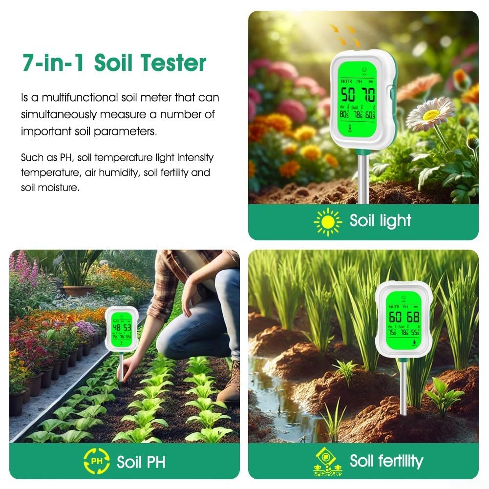 Una herramienta imprescindible para los entusiastas de las plantas capacidades de prueba completas desde un solo dispositivo