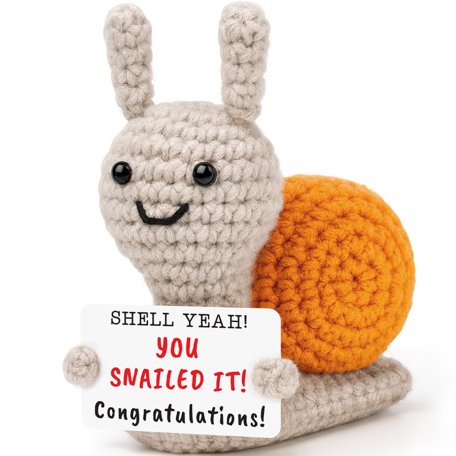 BiuNiuring Crochet Snail