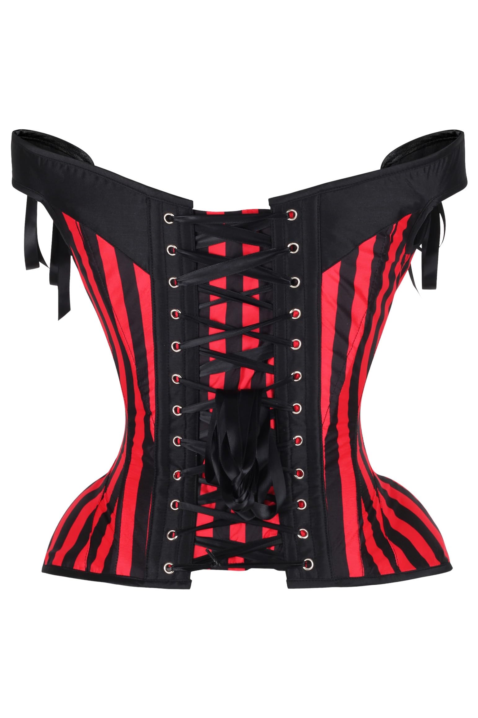 Daisy Corsets Top Drawer Striped Steel Boned Corset