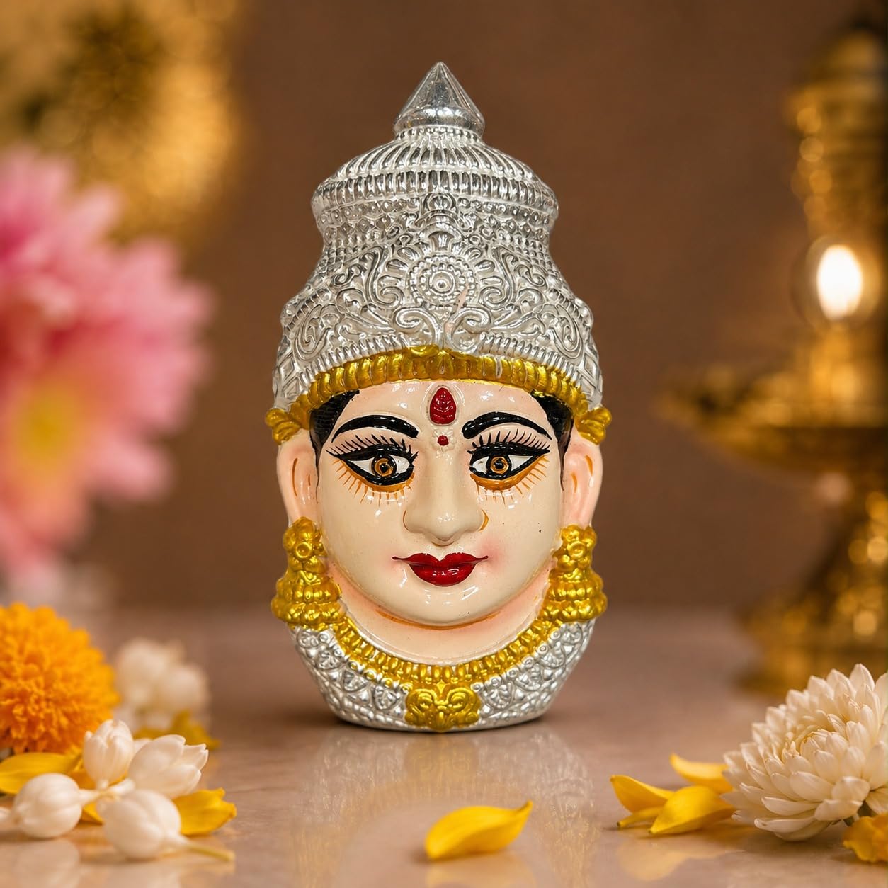 Varamahalaxmi idol face Mask-image-21