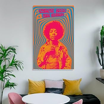 PURPLE HAZE　ジミ・ヘンドリックス 新品アートポスター Are You Experienced ‑「アルバム」by ジミ・ヘンドリックス