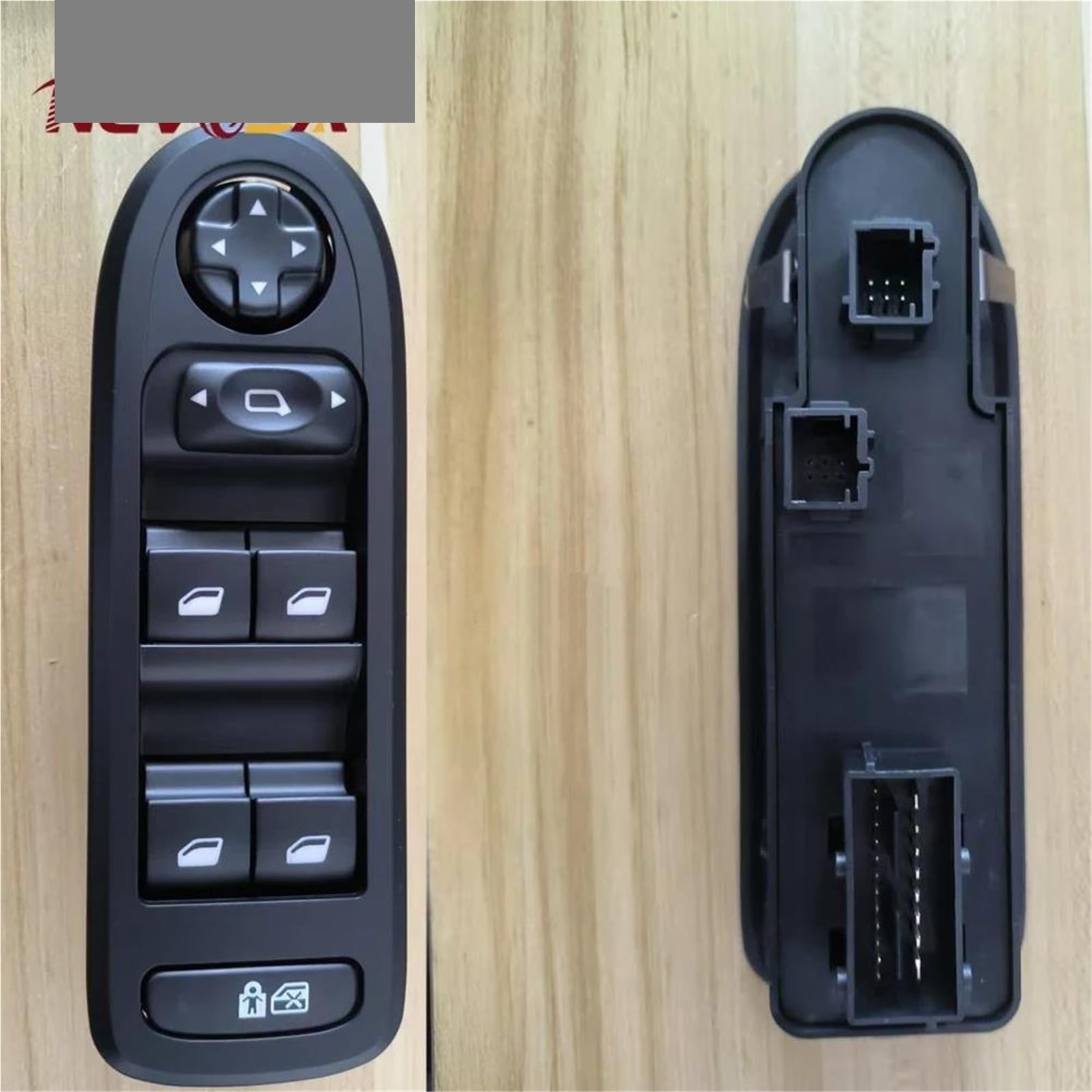 Per Citroen Per C3 2010-2012 Per Fase Per Due Interruttori Controllo Automatico Finestra Elettrica Potenza Mano Sinistra Interruttore Finestrino(Manual Fold)