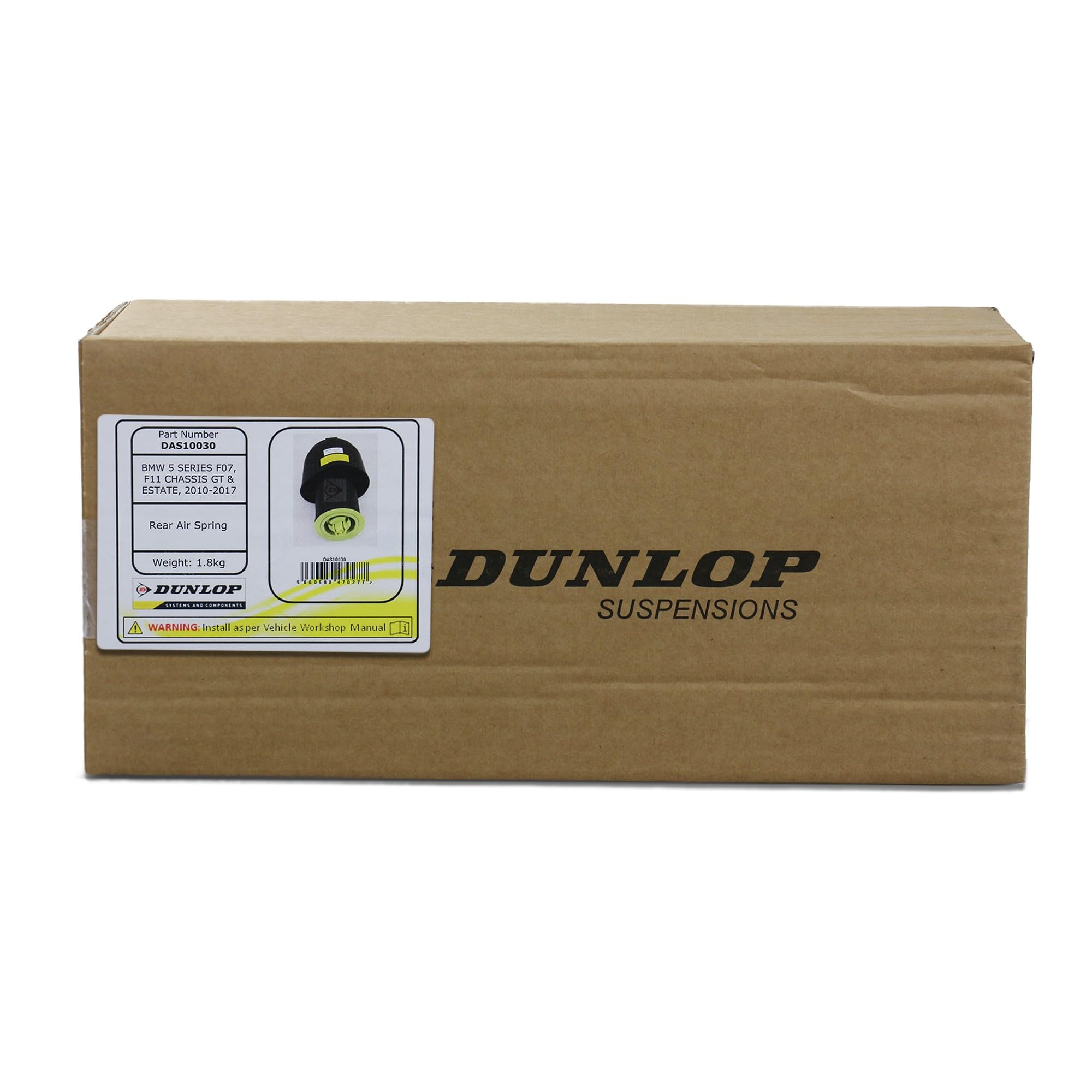 Dunlop Airsuspension 2x Luftfederbalg Hinterachse 70931