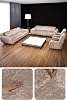 bibaha velvet Elastic 3 3 1 1 Sofa Cover Set| Sofa Cover| Sofa Bed Cover Cover coffee with milk 180 x 230