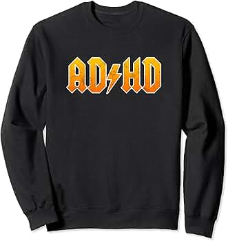 ADHD Tシャツ Amazon | カラフル 華やかな脳 - ADHD 自閉症 Tシャツ | Tシャツ