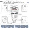ecowitt wittboy weather station with wireless outdoor sensor 7-in-1 weather station with wi-fi hub improved gw2000 gateway accurate weather forecast data for home garden farm 868 mhz