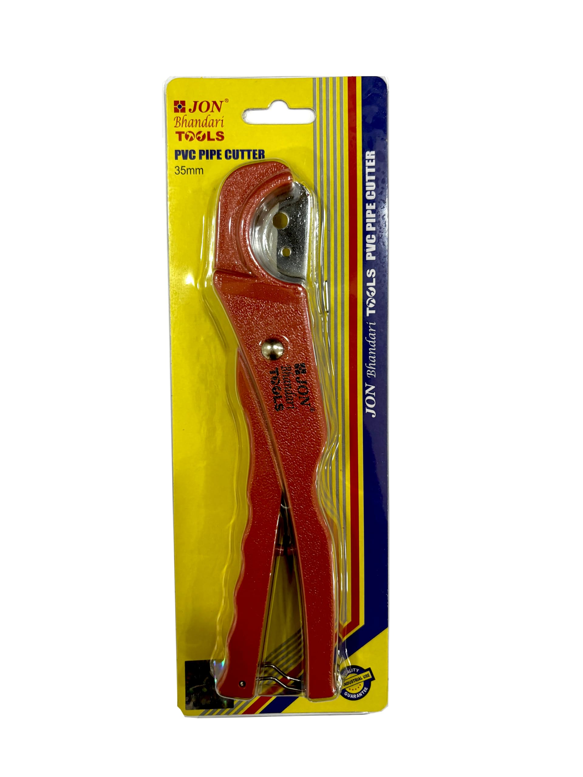 Jon Bhandari Tools PVC Pipe Cutter 35mm | Sharp Blade Tube & Cable Cutter with Ergonomic Handle | Compact & Lightweight Design for Clean Cuts | Ideal for Plumbing, Maintenance & DIY Use 2